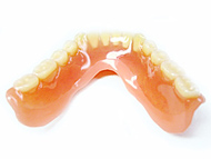 シリコン義歯の写真
